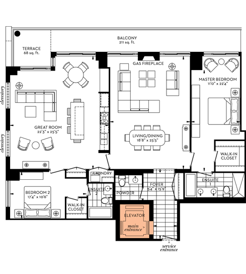 Luxury Condo Floor Plans Toronto The Davies Condo